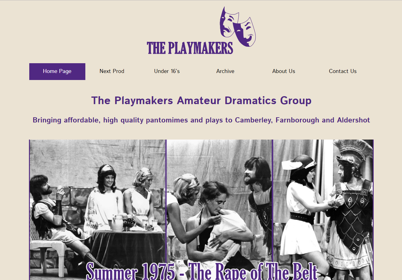The Playmakers Website